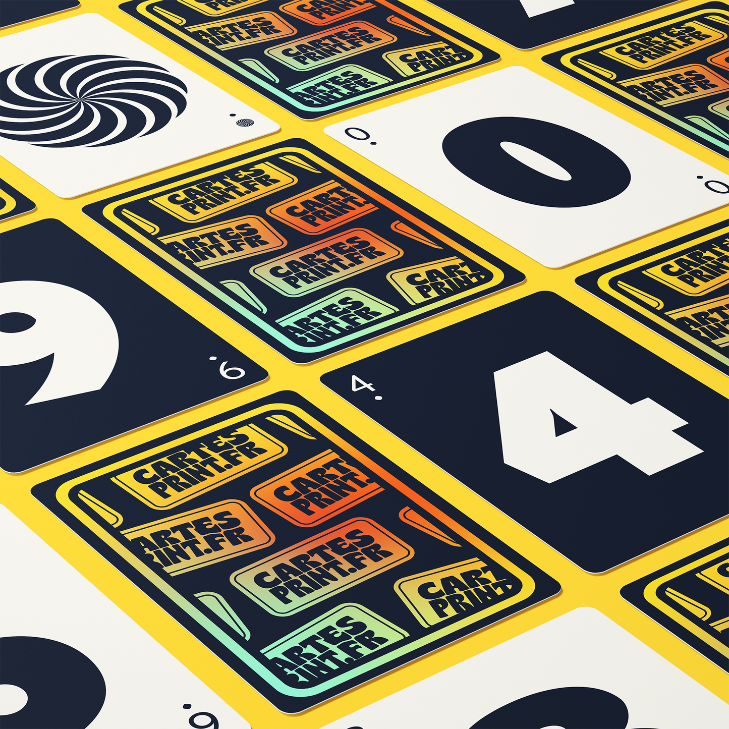 A - Jeux de cartes format poker - 55 cartes - 1ex