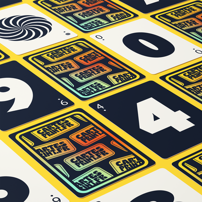 C - Jeux de cartes format poker - 55 cartes - 5ex