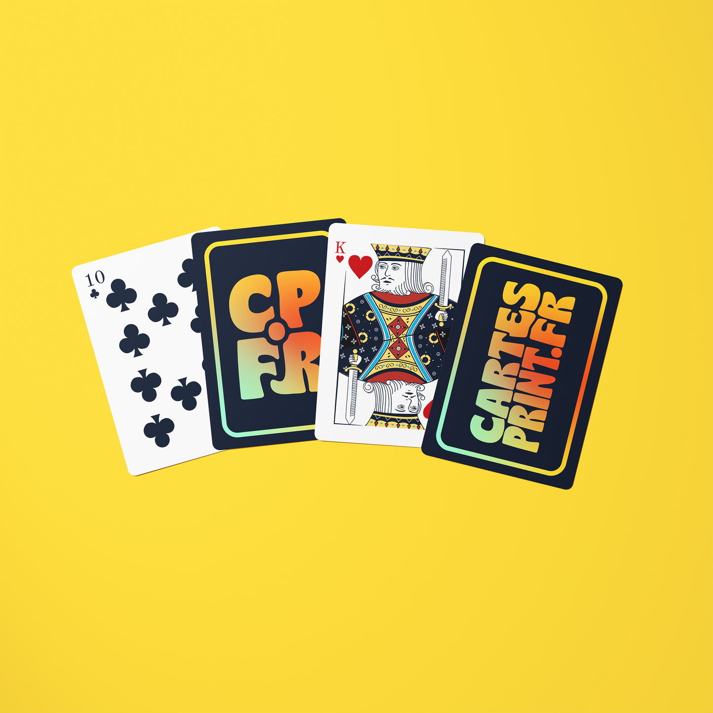 A - Jeux de cartes format poker - 55 cartes - 1ex